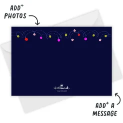 Festive and Bright Flat Christmas Photo Card