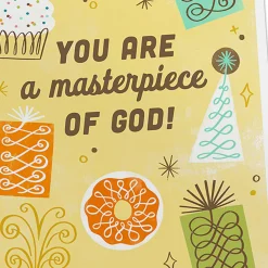 Festive Assorted Religious Birthday Cards, Box of 12