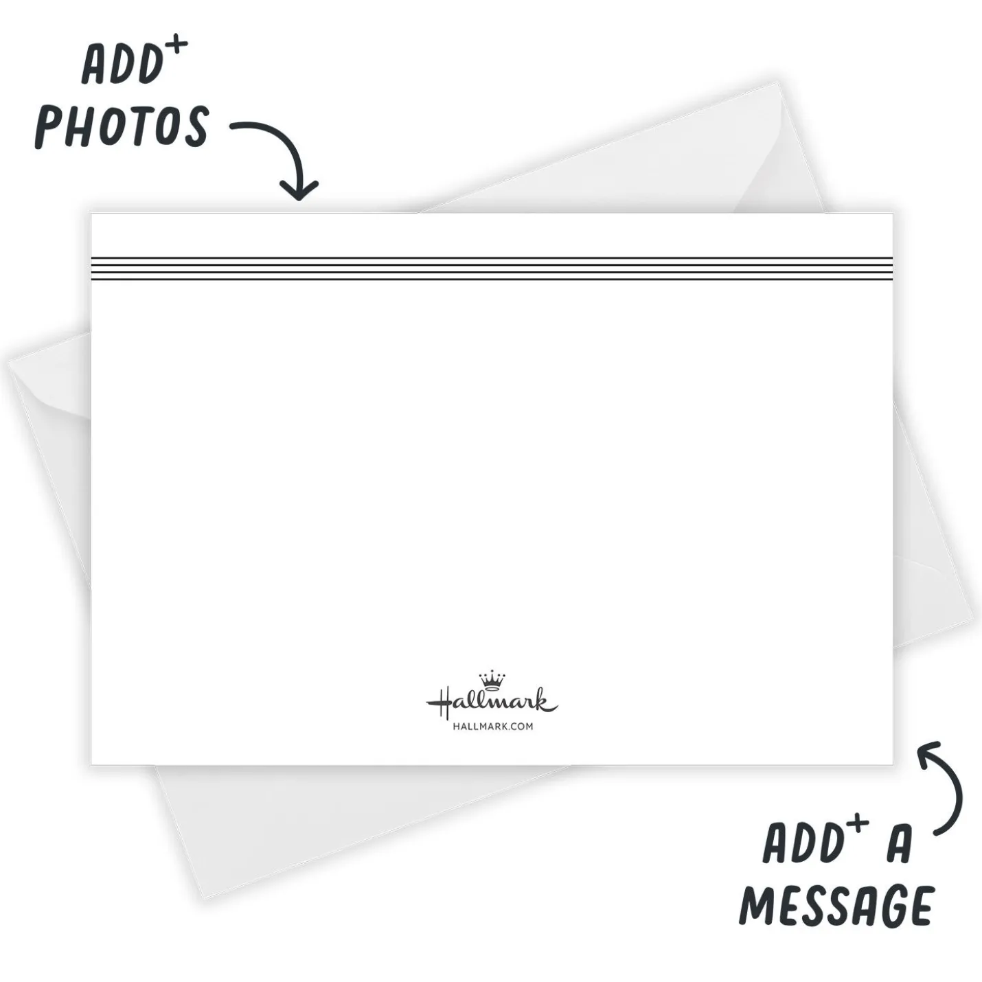 Festive Photo Props Flat New Year Photo Card