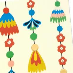 Festive Tassel Garland Blank Card