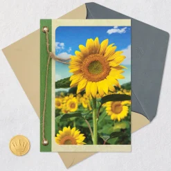 Field of Sunflowers Blank Card
