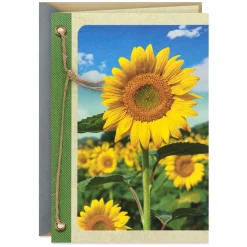 Field of Sunflowers Blank Card
