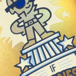 First Place for Coolness Birthday Card