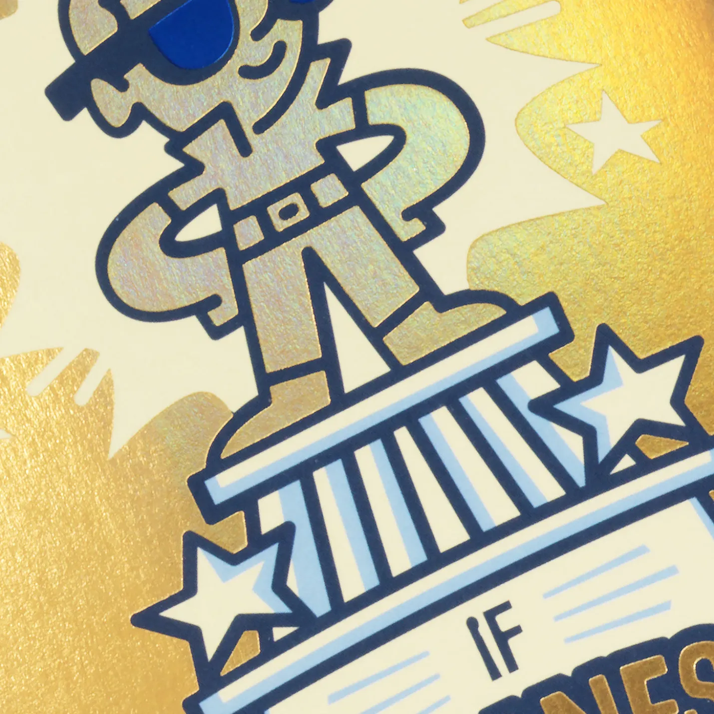 First Place for Coolness Birthday Card