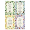Floral Assorted Religious Birthday Cards, Box of 12