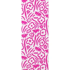Floral Pink on White Tissue Paper, 6 Sheets