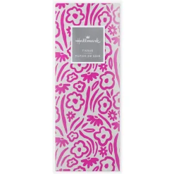 Floral Pink on White Tissue Paper, 6 Sheets