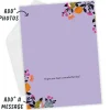 Florals on Pink Custom Card