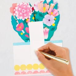 Flower Bouquet Just For You 3D Pop-Up Card