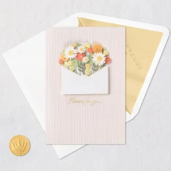 Flowers for You Thinking of You Card