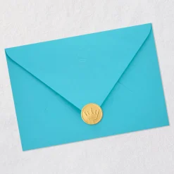 Folded Paper Text Birthday Card
