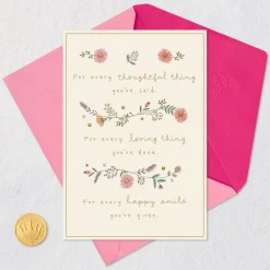 For Every Smile Birthday Card for Her