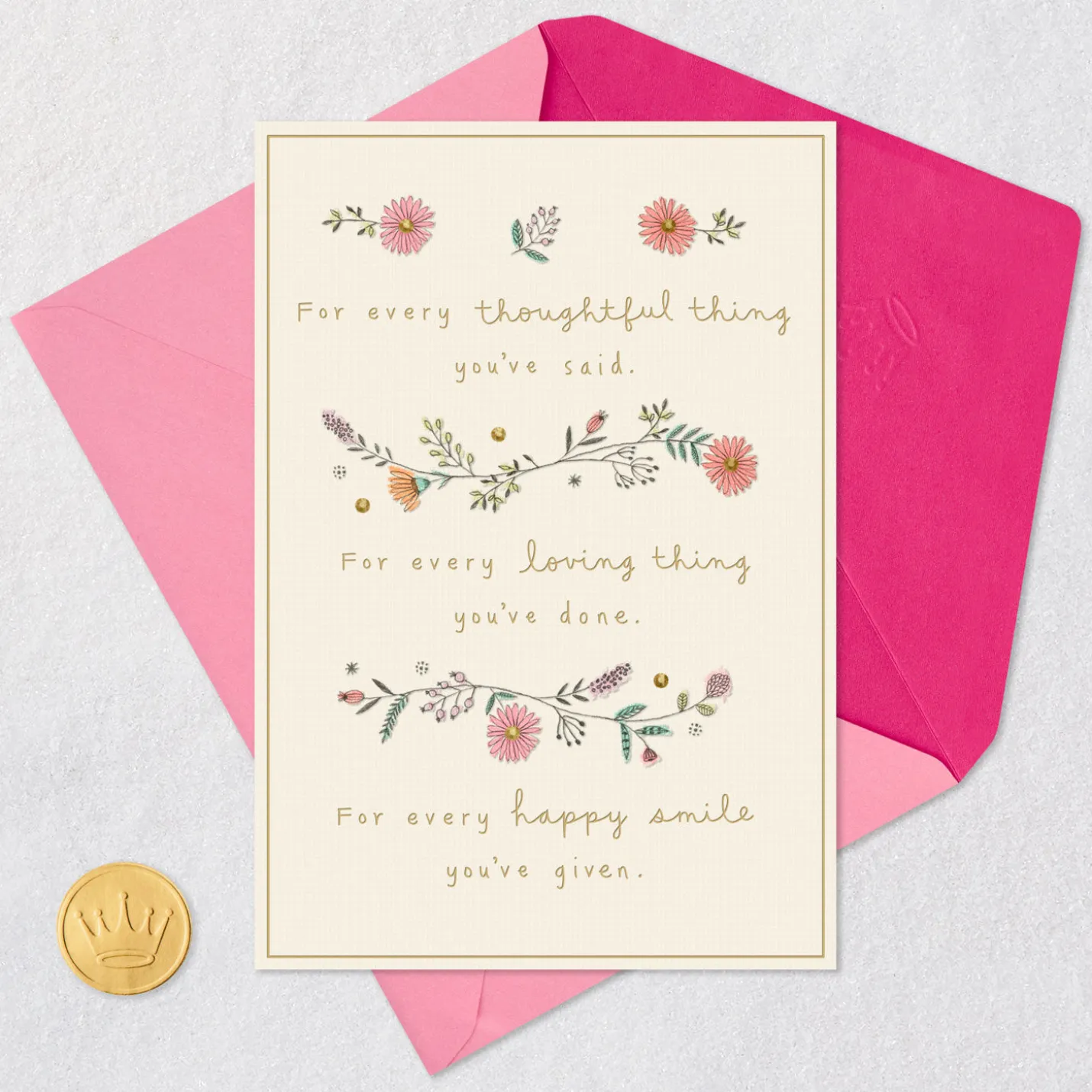 For Every Smile Birthday Card for Her