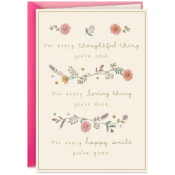 For Every Smile Birthday Card for Her