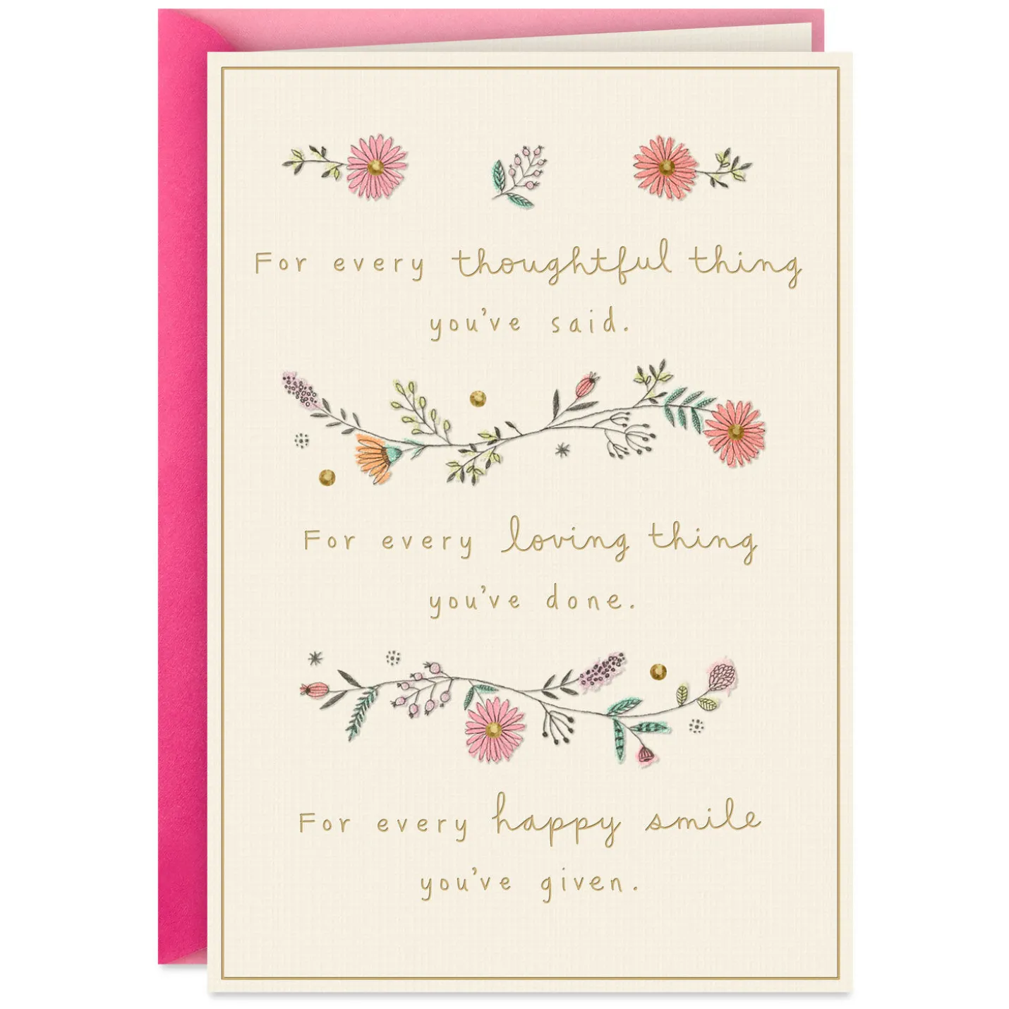 For Every Smile Birthday Card for Her