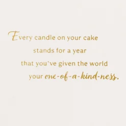 For the Wonderful Person You Are Birthday Card