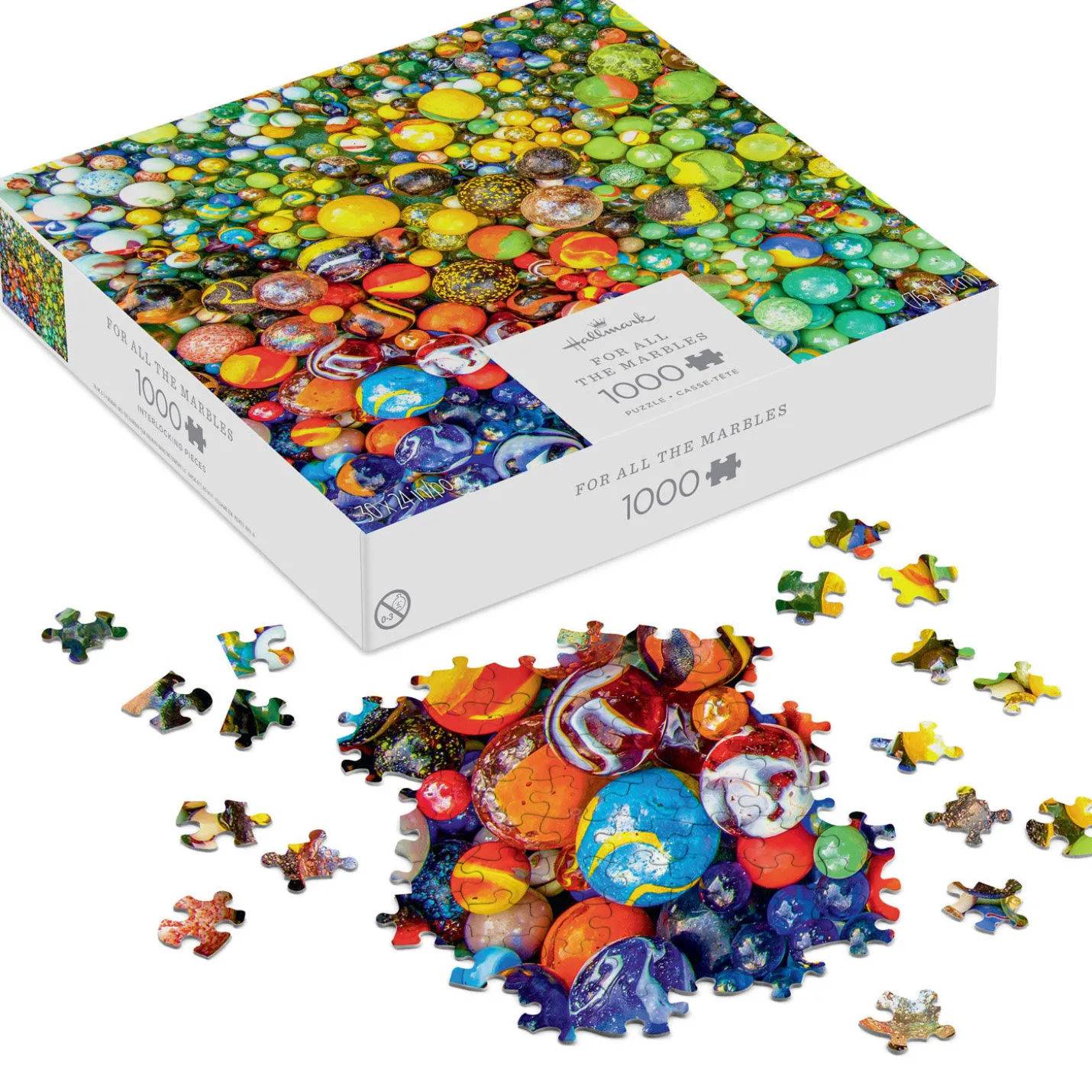 For All the Marbles 1000-Piece Jigsaw Puzzle