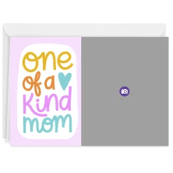 For a One of a Kind Mom Custom Love Card