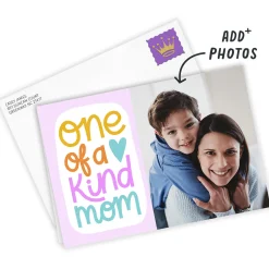 For a One of a Kind Mom Custom Love Card