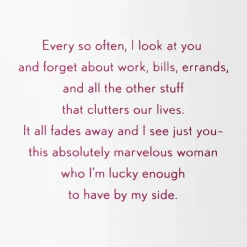 For My Beautiful, Amazing Wife Birthday Card