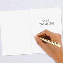 Frank and Stein Funny Halloween Card