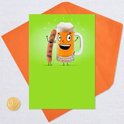 Frank and Stein Funny Halloween Card