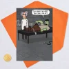 Frankenstein's Monster Parts Funny Halloween Card