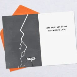 Frankenstein's Monster Parts Funny Halloween Card