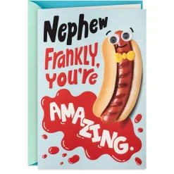 Frankly Amazing Funny Birthday Card for Nephew