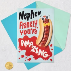 Frankly Amazing Funny Birthday Card for Nephew
