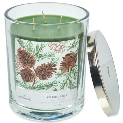 Fresh Pine Scented 3-Wick Candle, 16 oz.
