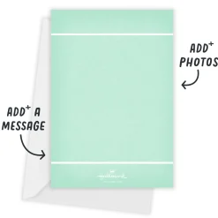 Fresh Starts, Full Hearts Flat New Year Photo Card