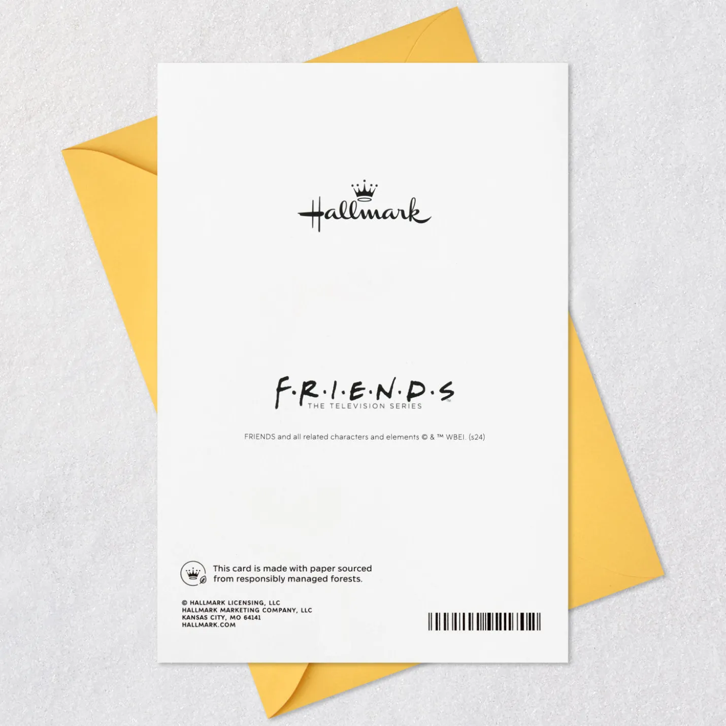 Friends™ Good Food and Laughs Funny Birthday Card From Us
