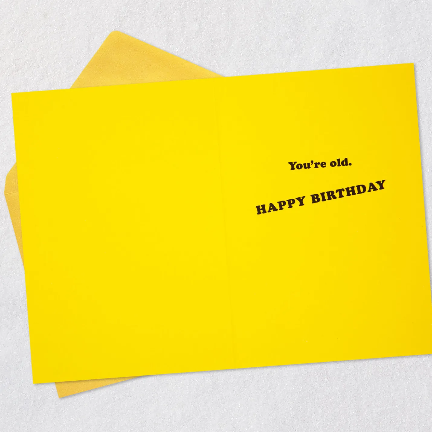 Friends™ Oh My God You're Old Funny Birthday Card