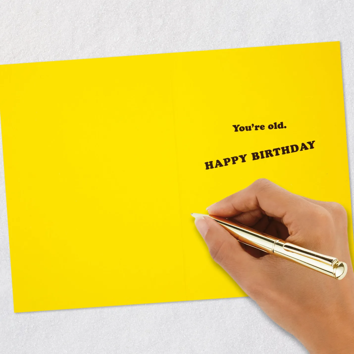 Friends™ Oh My God You're Old Funny Birthday Card