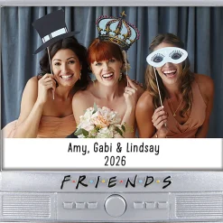 Friends Television Personalized Ornament, Custom Photo and Text