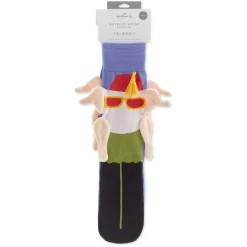 Friends Turkey Head Monica and Joey Novelty Socks