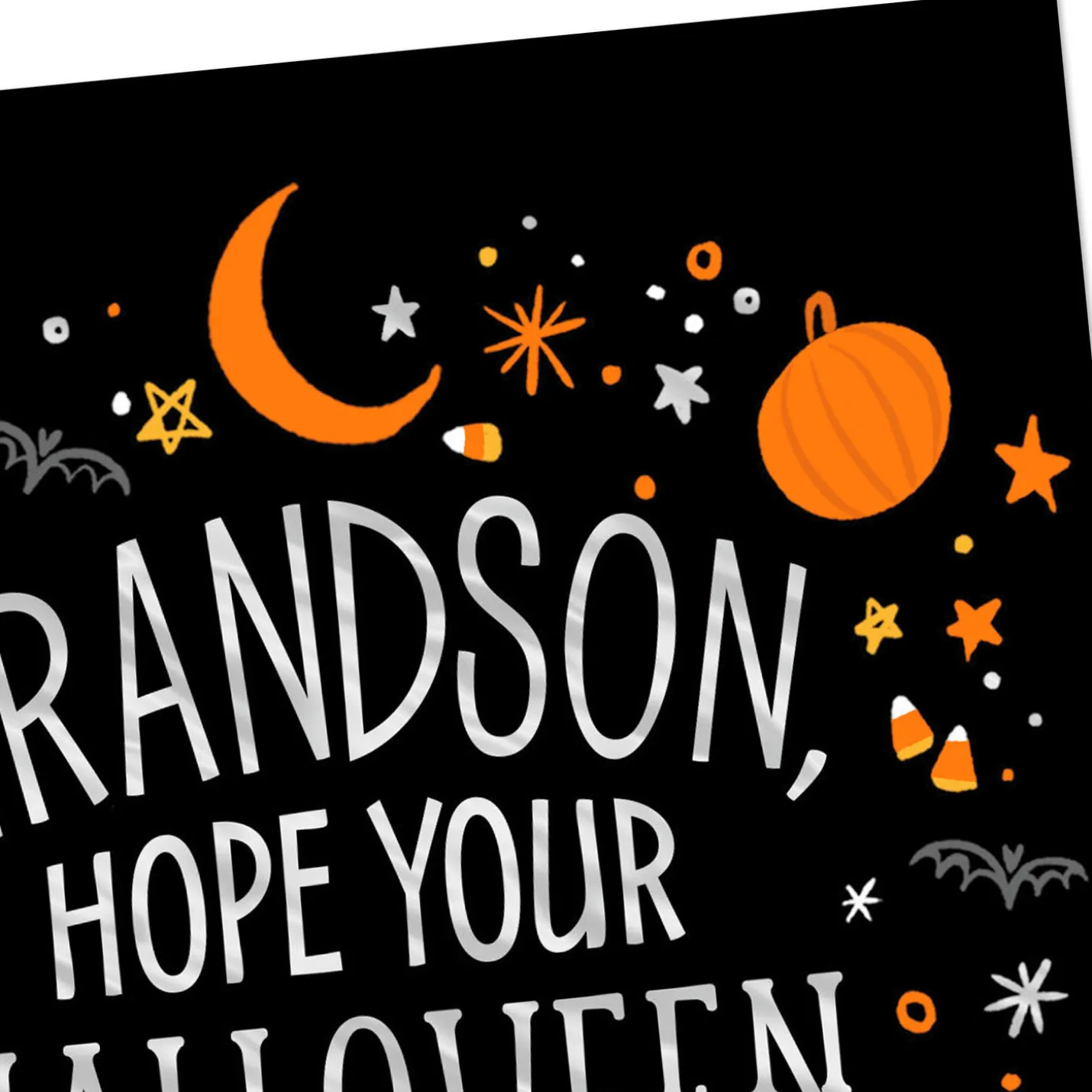 Frightful Fun Halloween Card for Grandson