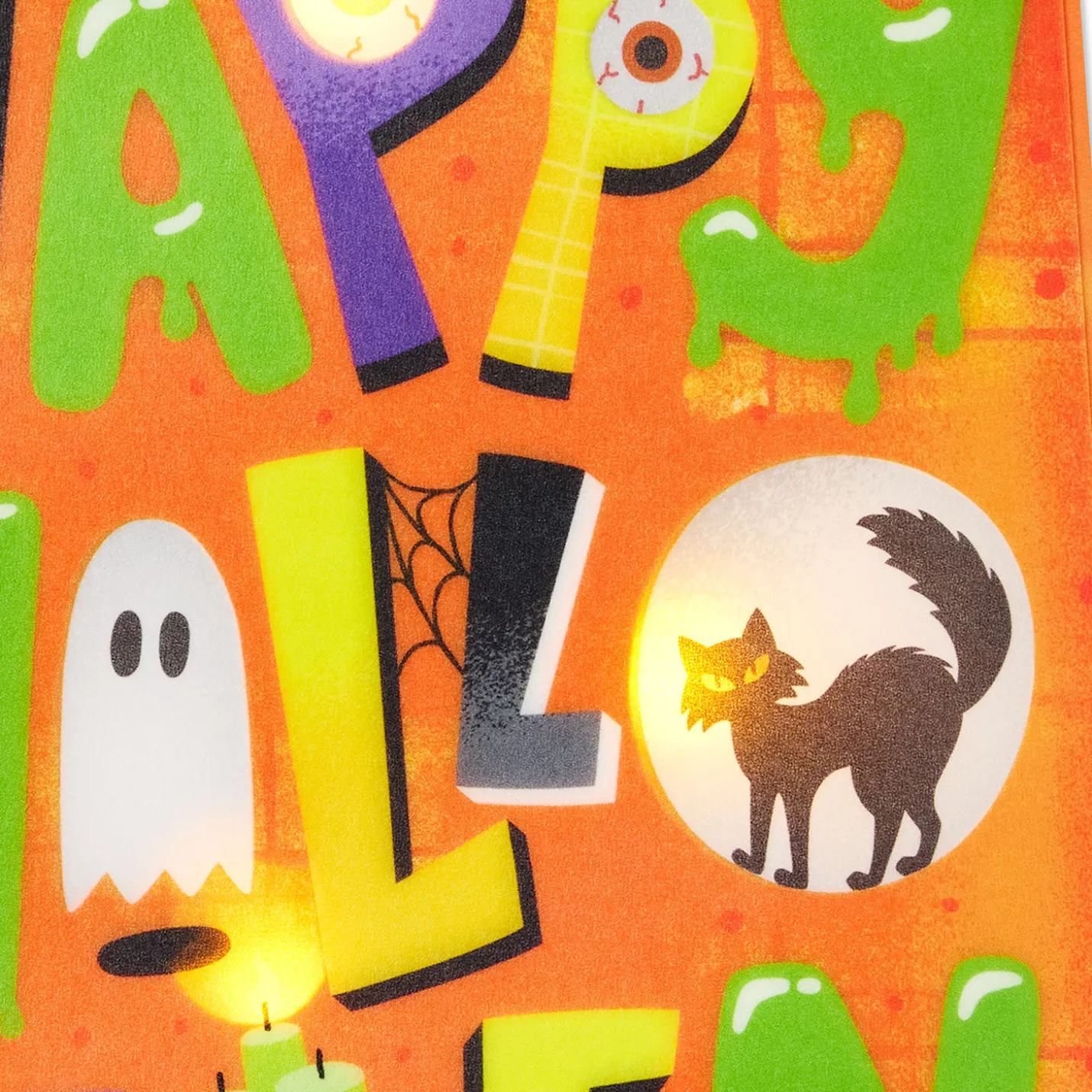 Frightfully Fun Musical Halloween Card with Light