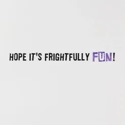 Frightfully Fun Musical Halloween Card with Light
