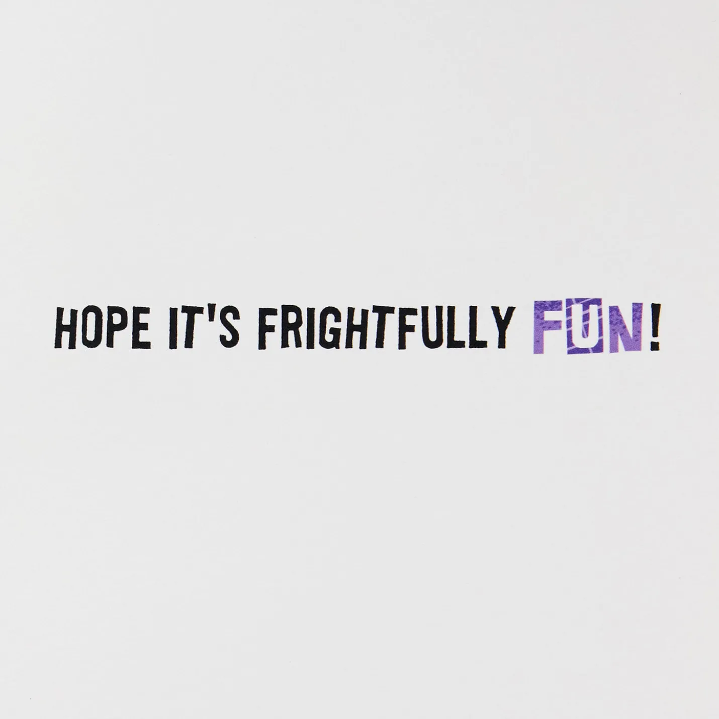 Frightfully Fun Musical Halloween Card with Light