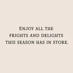 Frights and Delights Halloween Card