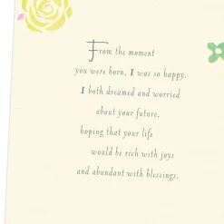 From the Moment You Were Born Birthday Card