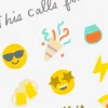Fun Emojis Birthday Card