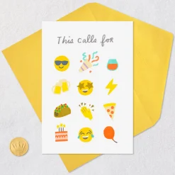 Fun Emojis Birthday Card