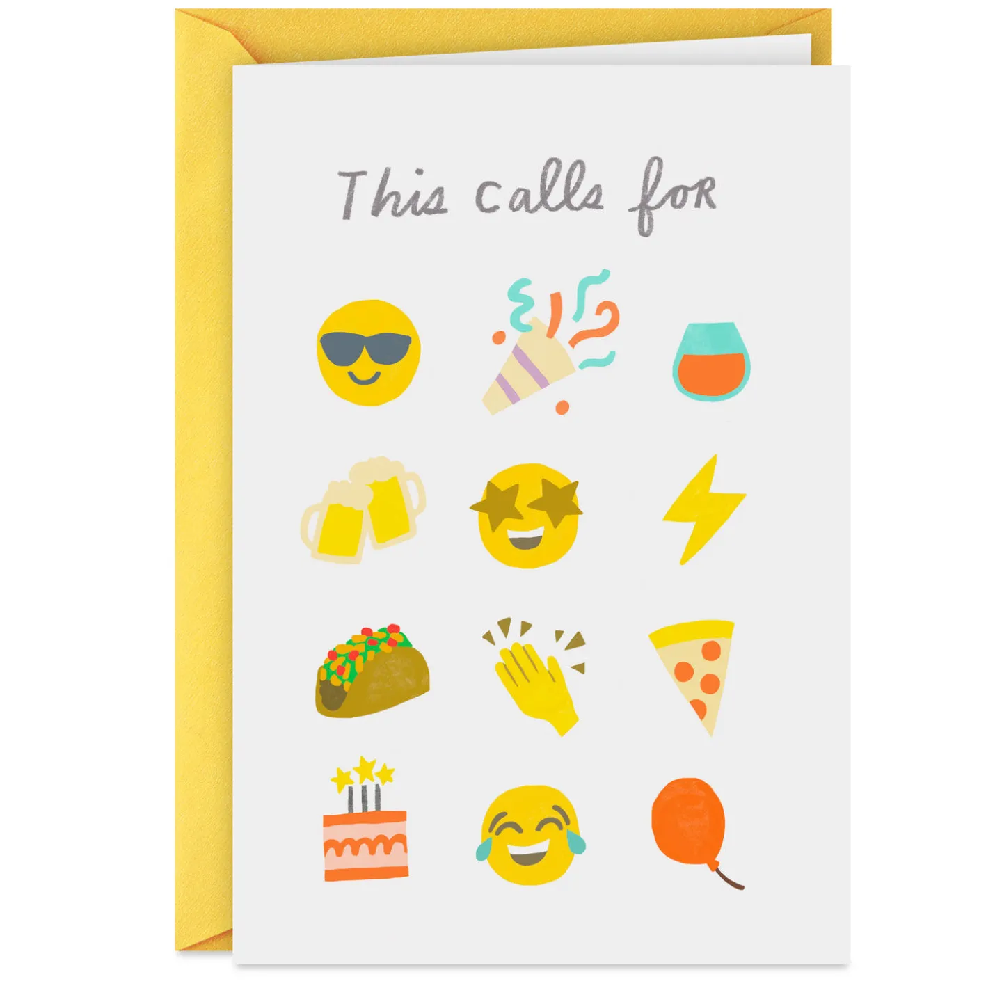 Fun Emojis Birthday Card