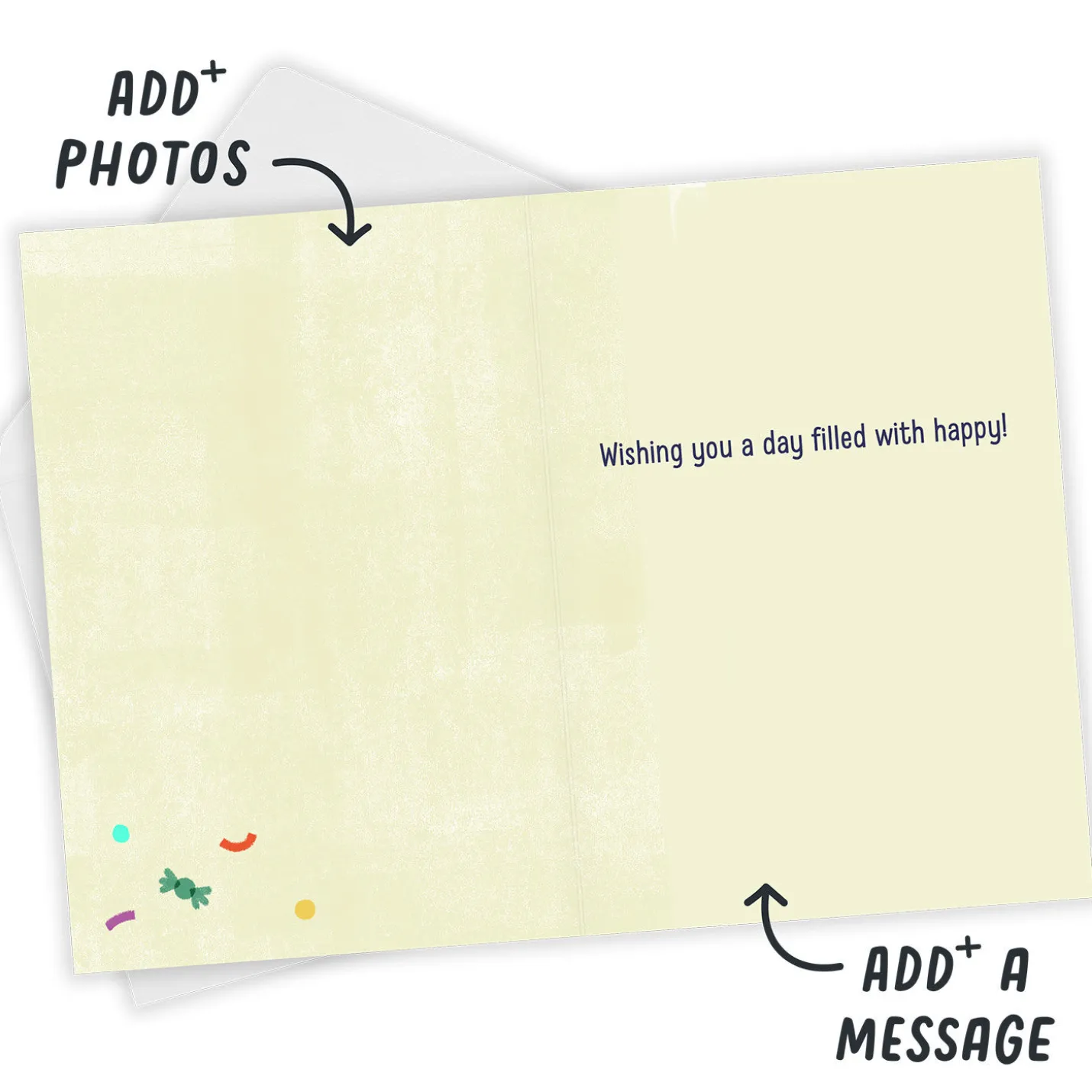 Fun Piñata Custom Birthday Card