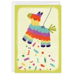 Fun Piñata Custom Birthday Card