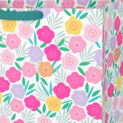 15" Fun Floral Extra-Deep Gift Bag