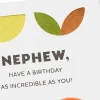 Fun Ideas and Good Vibes Birthday Card for Nephew